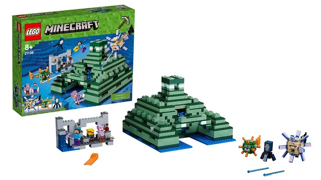 ドバイ選手権 レゴ(LEGO)マインクラフト 海底遺跡 21136() - menu.com.do