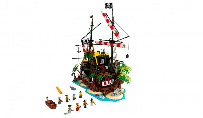 流通限定商品 レゴ®アイデア 赤ひげ船長の海賊島 4/1（水）からレゴ