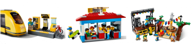 流通限定商品 60271 レゴシティの広場 が9/1（火）から全国のレゴ ...