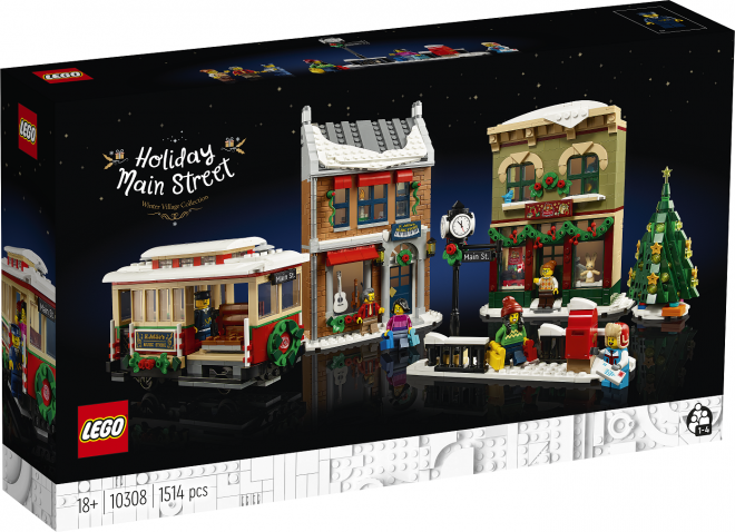 流通店限定商品 10308 クリスマスの街 が10月7日(金)から全国のレゴ